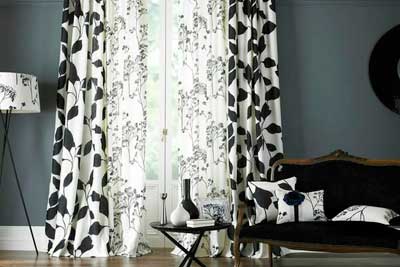 Шторы с рисунком