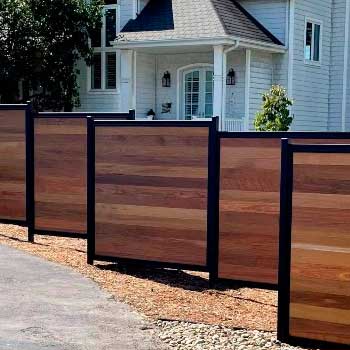Ограждение для частного дома